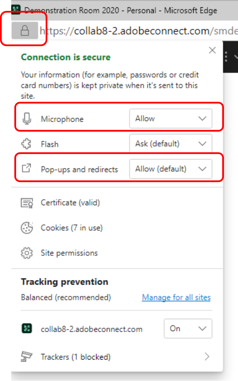Browsers & Connect 11 Collaborate